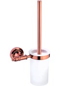 Resim Pure İstanbul Klozet Fırçası Camlı Bronz Kmr-8114 