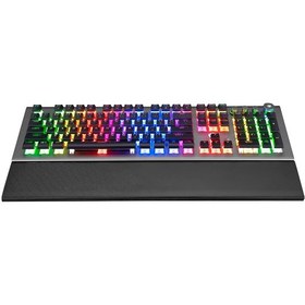 Resim Rampage KB-R101 Impressive RGB Kristal Switch Kablolu Mekanik Oyuncu Klavye 