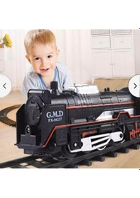 Resim Vardem Pilli Işıklı Raylı Tren Seti Ekspres 13 Parça 