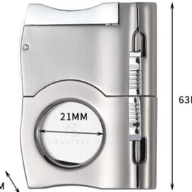 Resim Three Beans Yumruk Puro Kesici Bıçak Paslanmaz Çelik Metal Puro Giyotin Makas Lüks Puncher Puro Kesme Aracı Hediye Kutusu | Puro Aksesuarları - (Yurt Dışından) 