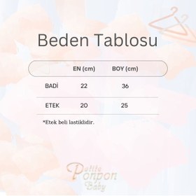 Resim Genel Markalar Kız Bebek Taşlı Kelebekli Papatyalı Tütü Etek Seti Özel Gün Parti Elbisesi 