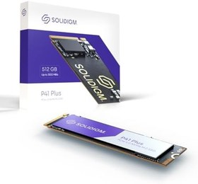 Resim Solidigm™ P41 Plus Serisi 512GB PCIe GEN 4 NVMe 4.0 x4 M.2 2280 3D NAND Dahili Katı Hal Sürücüsü (512GB, M.2 2280mm, PCIe 4.0 x4.) SSDPFKNU512GZX1 