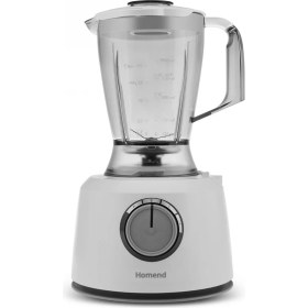 Resim Homend Functionall 2846H Blender Hazneli Mutfak Robotu Krem 