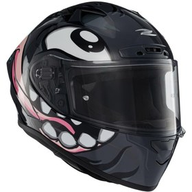 Resim Zeus ZS-826 BK12 Gray Kapalı Kask (Pinlock Dahil) 