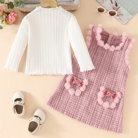 Resim Kızlar İçin Elbise Takımı, Şık ve Sevimli Bayan Kışlık iki Parça Giyim, Sonbahar ve kış mevsimi için Mükemmel, Kızlar için Sonbahar Kıyafeti ve Elbise, Kızlar için kışlık elbiseler, Kızlar İçin Uyumlu Elbiseler, Kızlar için kışlık elbise, Kızlar İçin Zarif Kış Elbiseleri, Kızlar İçin Kış Doğum Günü Elbisesi, Kızlar için Tatil Kıyafeti, Aile Fotoğrafları İçin Kızlar İçin Sonbaharlık Giysiler, Genç Kızlar İçin Sonbahar Elbisesi, Kızlar İçin Güzel Kıyafetler, Kızlar için Kış 