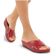 Resim Muya Active Anatomik Jel Destekli Kadın Terlik Kırmızı 36 