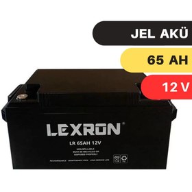 Resim Lexron 65a 12v Jel Akü 