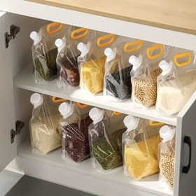 Resim Taşınabilir Katlanabilir Su Torbası, Kamp Plastik Büyük Kapasiteli Kova ile - Gıda Sınıfı, Dayanıklı ve Hafif, Açık Hava, Seyahat, Kamp, Yürüyüş ve Acil Durum Kullanımı için, Kamp Temel Gereksinimleri, Kompakt Tasarım, Sağlam Yapı, Mutfak için Hava Geçirmez Depolama Kabı, Hava Geçirmez Gıda Depolama Kabı, Hava Geçirmez Depolama Çantası, Hava Geçirmez Çanta, Kamp Ekipmanı, Kamp Aksesuarı, Koşu, Flaska 