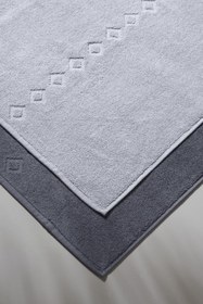 Resim Oscuro X Bathmat Space - 50x75 cm Ayak Havlusu - Açık gri - Antrasit 