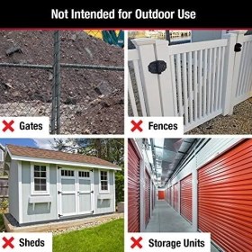 Resim Karokstore 1500T Soyunma Kilidi Kombinasyon Asma Kilit, 2'li Paket, Siyah 