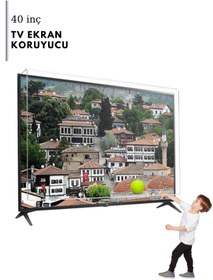 Resim Telefunken 40tf2020m 40 Inç 102 Ekran Smart, Led, Lcd, Uhd, Plazma, Full Hd Uyumlu Tv Ekran Koruyucu 