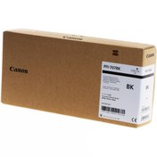 Resim Canon ® Pfı-707 Bk (PHOTO BLACK) Fotoğraf Siyahı Plotter Orijinal Mürekkep Kartuş 700 Ml. (9821B001) 