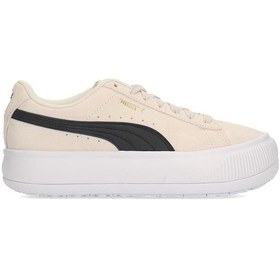 Resim Puma Suede Mayu Kadın Günlük Ayakkabı 380686-01 Krem-krem Krem 