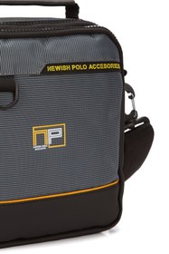 Resim Newish Polo Erkek Quatro Kumaş El ve Omuz Çantası new313 - Gri 
