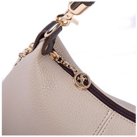 Resim Nas Bag Kadın Mini Omuz Ve Çapraz Çanta Örgülü Askılı En: 23 Cm , Boy: 14 Cm Kum Kahve Lopez 