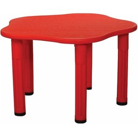 Resim King Kids Papatya Masa Kırmızı 