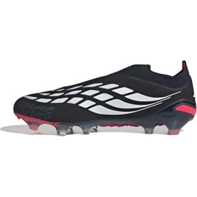 Resim Adidas Predator Elite FG bağcıksız (JS0408) | Siyah Beyaz 