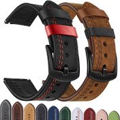 Resim Hızlı Açma Özelliğine Sahip Hakiki Deri Saat Kayışları, Hem Erkekler Hem de Kadınlar İçin 20Mm Veya 22Mm Boyutlarında Mevcuttur. Sevgililer Günü İçin Mükemmel Hediyeler, Beyaz Fil Hediye Değişimleri İçin İdeal ve Noel İçin Harika Çorap Doldurucular. 