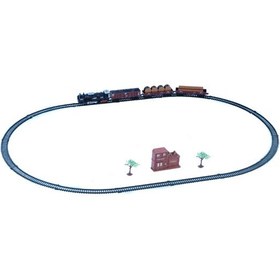Resim Tren Seti Oyuncak Rail King Klasik Tren 122 Cm 36 Parça Işıklı 