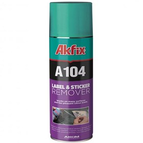 Resim Akfix A104 Etiket Sökücü Mastik Yapışkan Sökücü Sprey 200 ml 