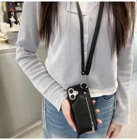 Resim Trendooze İphone 15 Pro Max Avrupa/amerikan Çapraz Çanta Fermuarlı Çok Amaçlı Kılıf 