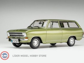 Resim 1:18 Touring Model 1972 Opel Kadett B Caravan Lemon Green 
