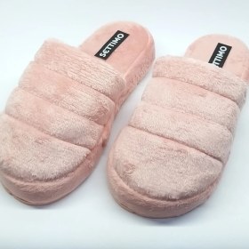 Resim Set Timo Pembe Havlu Ev Terliği 