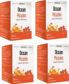Resim Picozinc Çinko Pikolinat 30 Tablet 4 Adet 