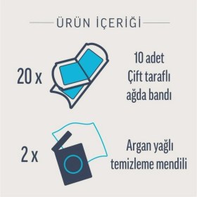 Resim Hassas Ciltler Için 20'li Ağda Bandı, Pürüzsüz ve Konforlu Kullanım Sağlar 