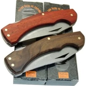 Resim Küçük Hazine Atak SK020 Av Çakısı Kahverengi 20 cm 
