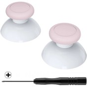 Resim Ns Switch Pro Denetleyici İçin Phillips Tornavidalı Pink-extremerate Çift Renkli Joystick Thumbsticks Analog 