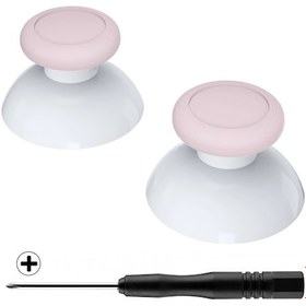 Resim Ns Switch Pro Denetleyici İçin Phillips Tornavidalı Pink-extremerate Çift Renkli Joystick Thumbsticks Analog 