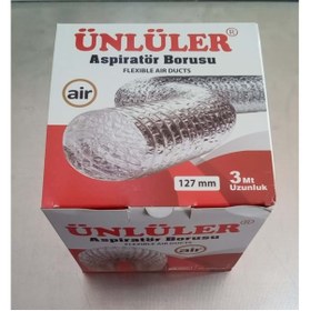 Resim ünlüler Aspilatör Borusu 120mm 3mt 