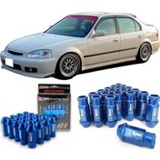 Resim Honda Civic 1996-2001 Bijon Takımı Mavi 20 Adet D1 Spec 