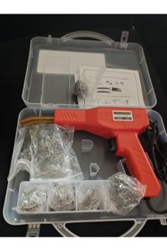 Resim Einhell Plastik kaynak makinesi Tamir seti 600 Uçlu Profesyonel 220 Watt çalışır ev elektrigiyle 