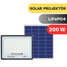 Resim Lexron 200W SOLAR PROJEKTÖR 
