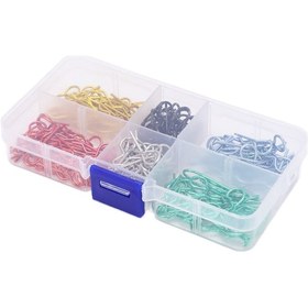 Resim Wezone 1:10 Ve 1:12 Rc Araçları İçin Çeşitli Renkli, Dayanıklı Demir Araç Kasa Kılavuzu - Kolay Kurulum Ve Sabitleme, 180 Adet Kutulu Paket 