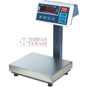 Resim Teb 60 KG x 2 Gr 28 x 35 Paslanmaz Terazi N1189 