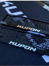 Resim Kupon Plakalık 2'li Oto Araba Aksesuar 