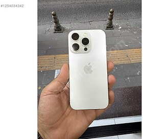 Resim Apple iPhone 15 Pro İkinci El YD | 128 GB | Beyaz 