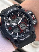 Resim Joefox Digital Ve Analog 2 Yıl Garantili Kronmetre+Takvim+Alarm+Aydınlatma Erkek Kol Saati JOE.BK04 