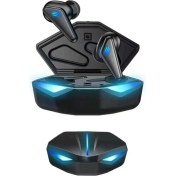Resim Polygold K-55 True Kablosuz Oyuncu Kulaklığı Işıklı Kulakiçi Bluetooth Kulaklık 5.0 