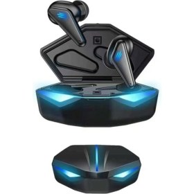 Resim Polygold K-55 True Kablosuz Oyuncu Kulaklığı Işıklı Kulakiçi Bluetooth Kulaklık 5.0 