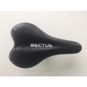 Resim Yumuşak Konforlu Sele Rahat Bisiklet Koltuğu 285 X 165 Mm Siyah 