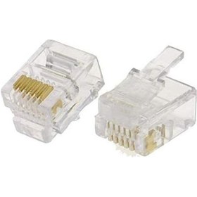 Resim RJ11 Jack - 6 Pinli (6P6C) - 50 Adet 