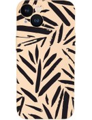 Resim mooodcase Iphone 13 Uyumlu Fırça Darbeleri Desenli Kamera Lens Korumalı Darbe Emici Silikonlu Lansman Kılıf 
