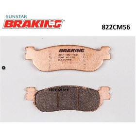 Resim Braking Yarı Metalik Arka Fren Balatası 822cm56 