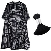 Resim Homyl Berber Pelerini Makyaj Saç Boyası Kesimi Pelerini, 