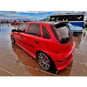 Resim Opel Corsa C Marşpiyel - Mat Siyah - Boyasız - 2001 - 2010 