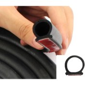 Resim Techmaster Araç Büyük D Fitil Kapı Altı Kenarı Kaput Bagaj Ses Önleyici 5mt 